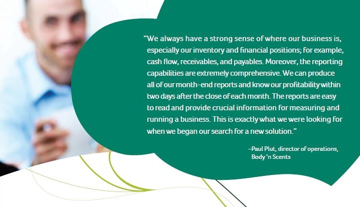 Sage 300 Testimonial