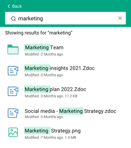 Desktop App for Zoho WorkDrive