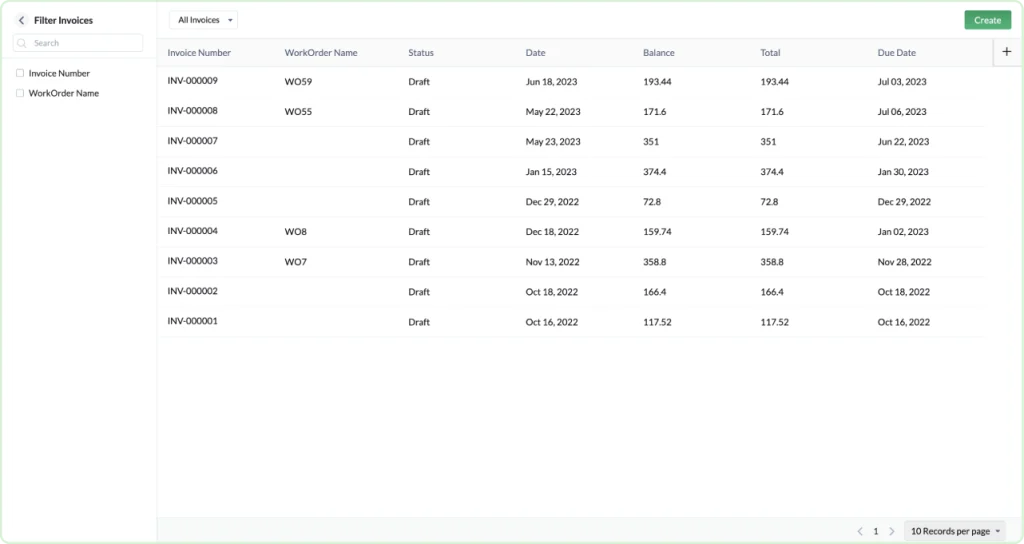 Make Payments and Invoices