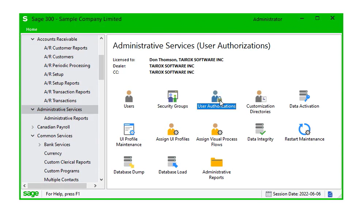 Sox User Management Video