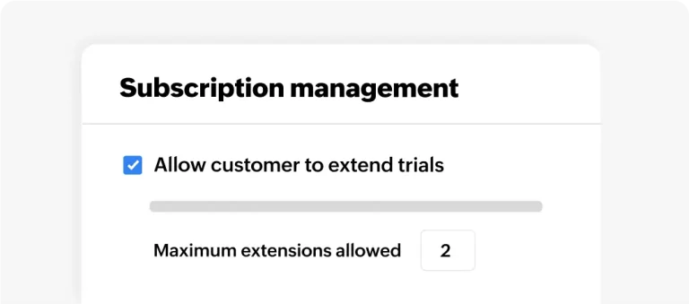 Subscription Management