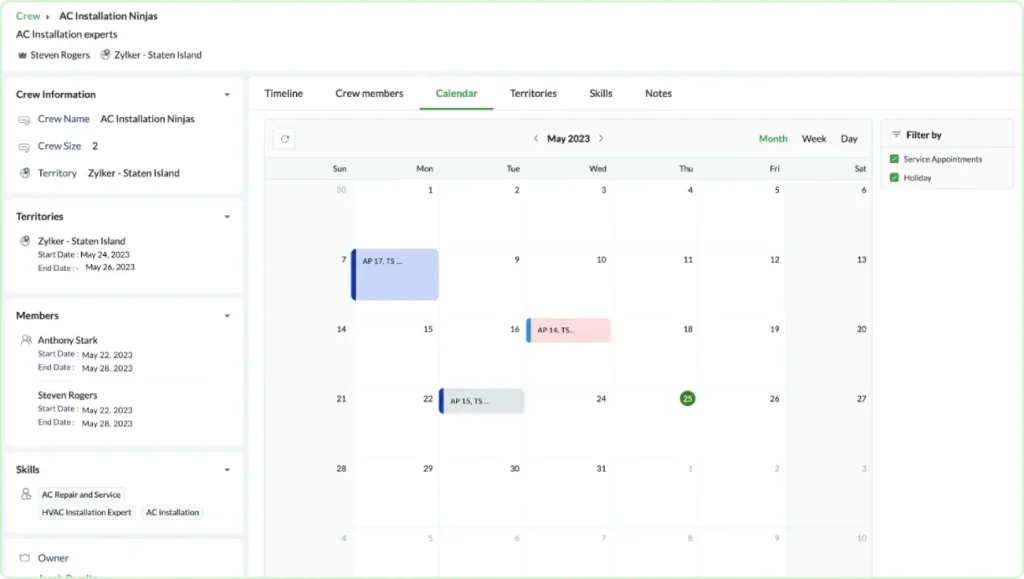 Create a team of field agents with Crews.
