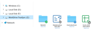 Desktop App for Zoho WorkDrive