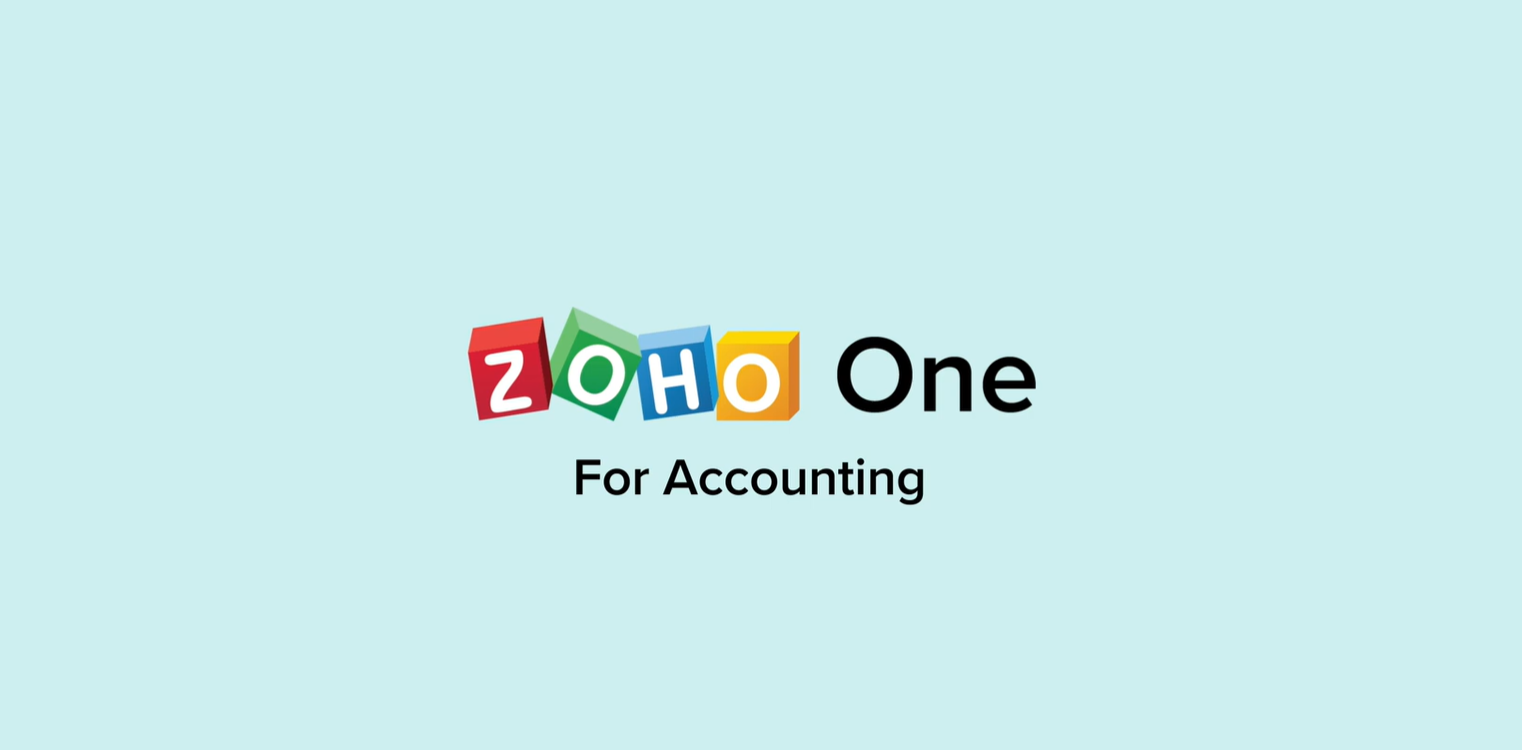 Zoho One for Accounting Video