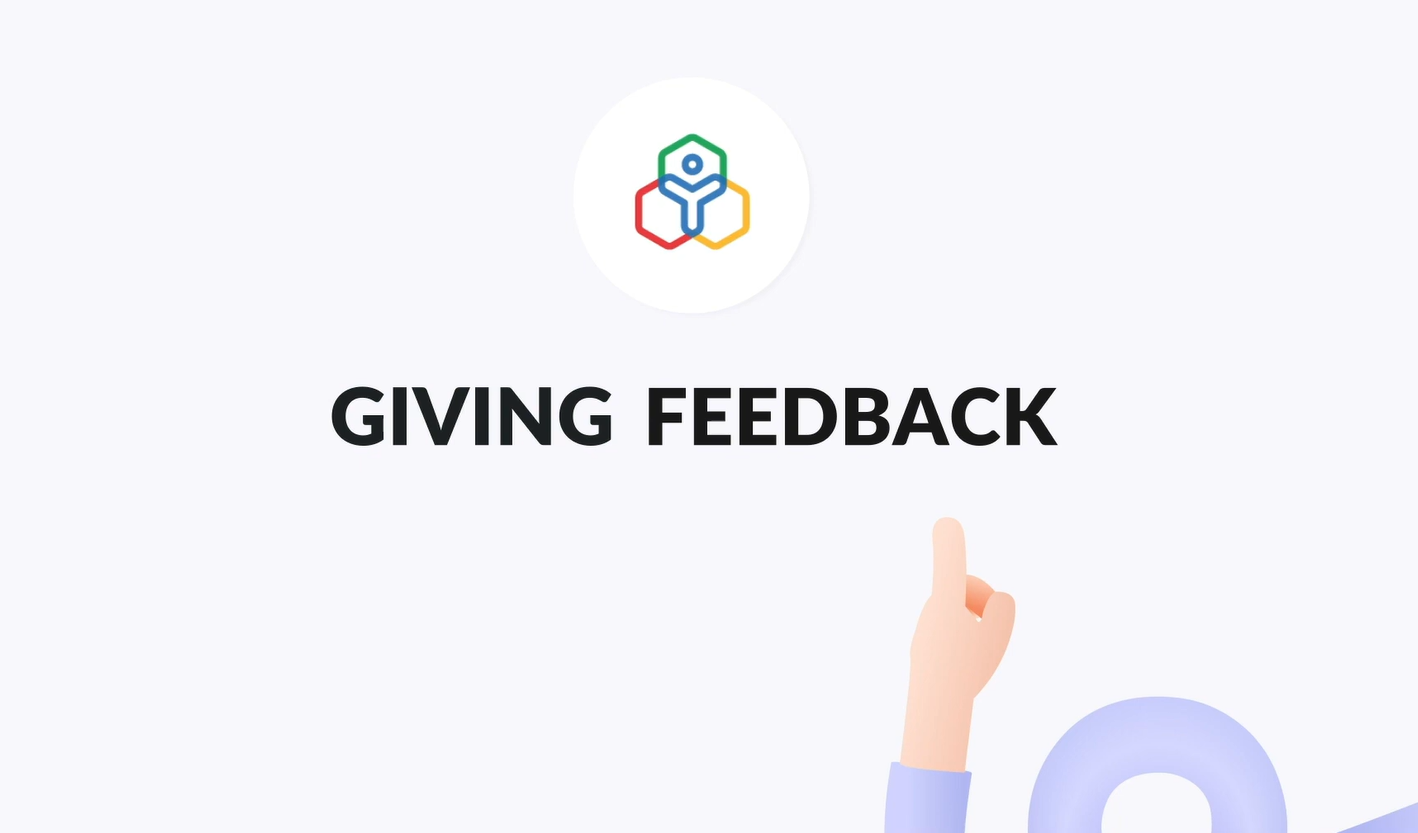 giving feedback video